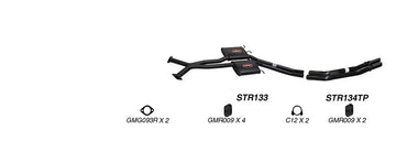 Redback Exhaust System for Holden Commodore (09/1997 - 01/2007), HSV Maloo (03/2001 - 2004), Maloo R8 (03/2001 - 2004) - Brixton 4x4 - Buy Online Now!